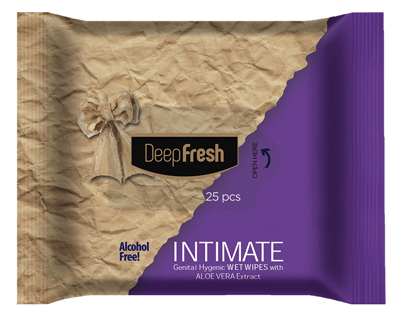 Intimate Wipes Aloe Vera Extract